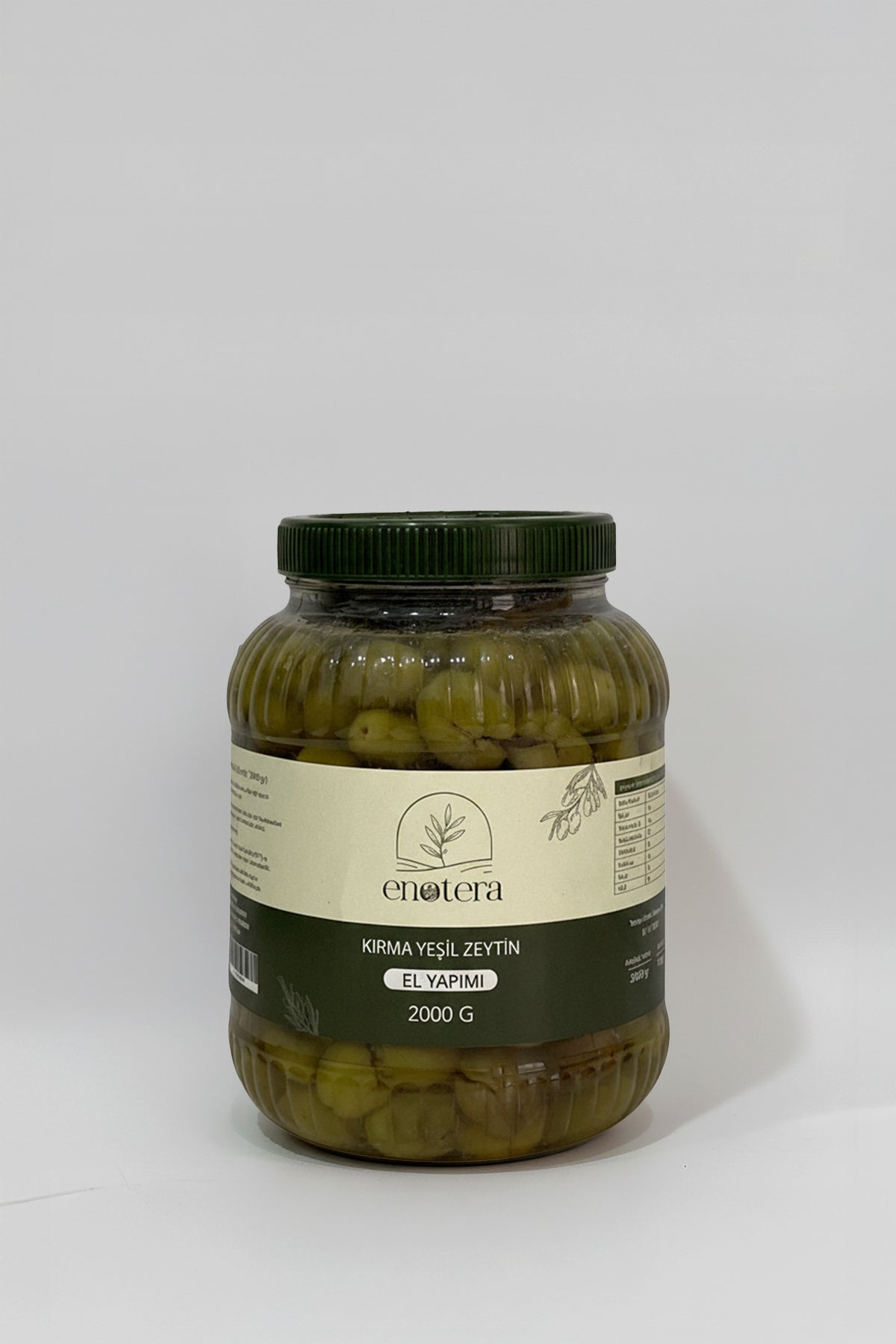 Kırma Yeşil Zeytin 2000 Gr