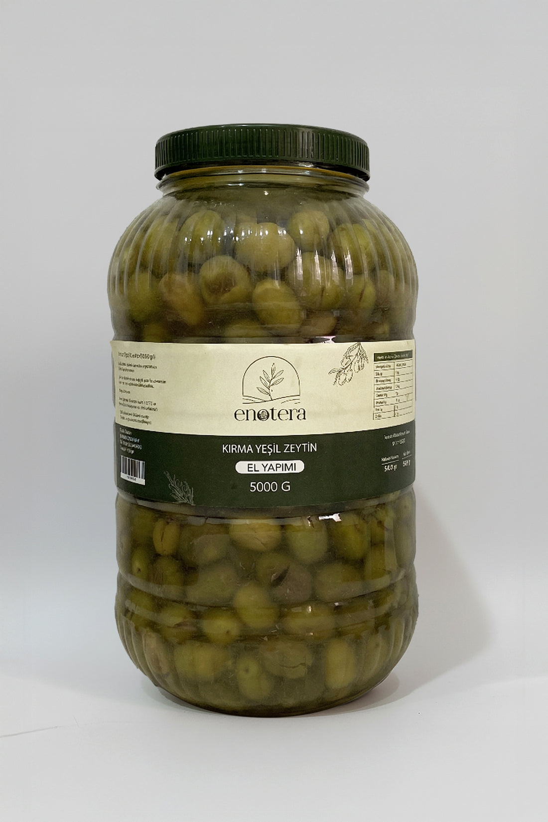 Kırma Yeşil Zeytin 5000 Gr
